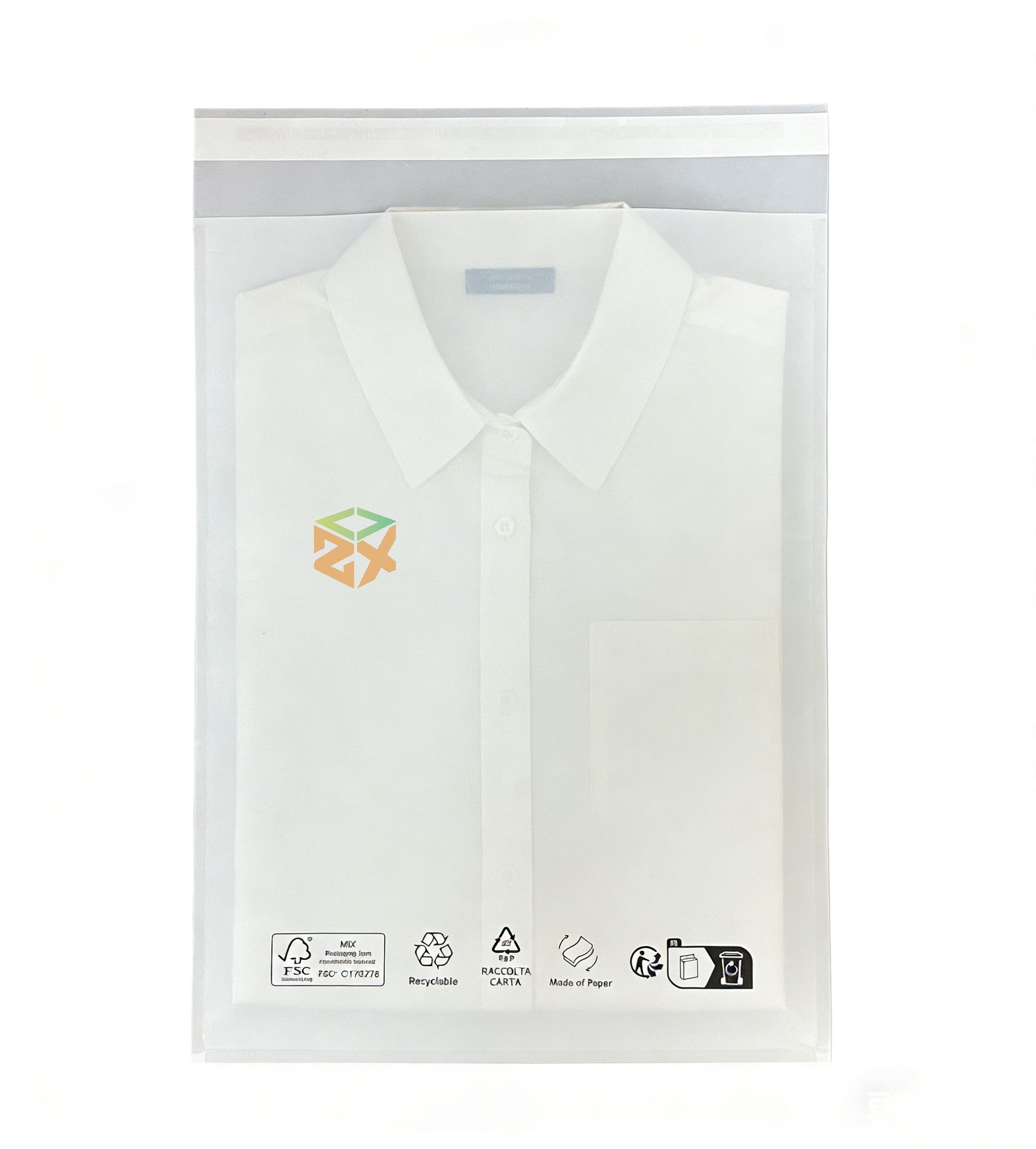 కస్టమ్ ఎకో-ఫ్రెండ్లీ గ్లాసైన్ పేపర్ బ్యాగులు