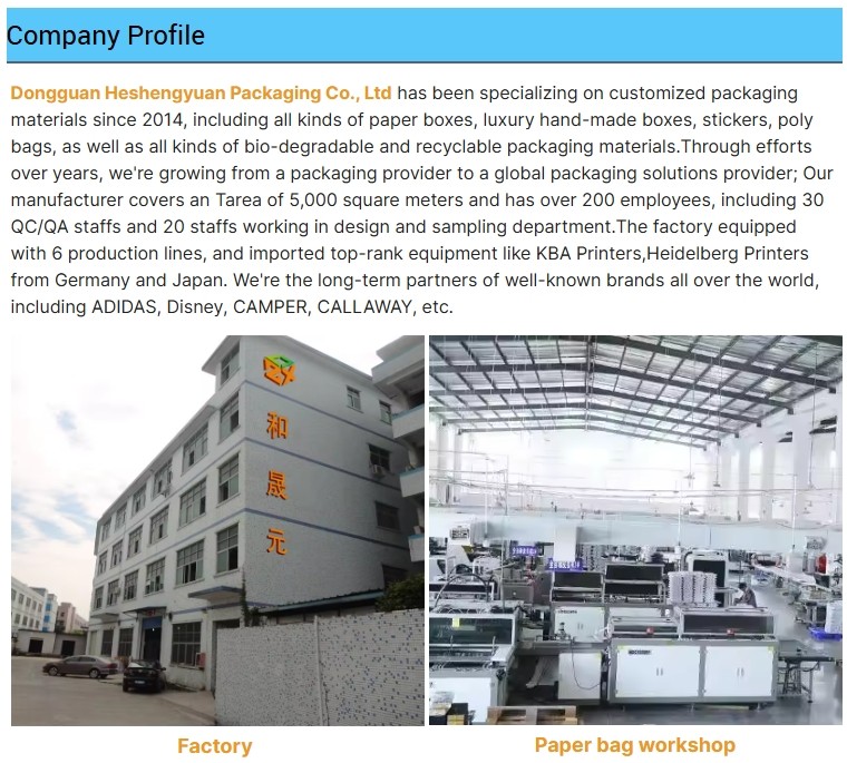 Custom paper packaging boxes