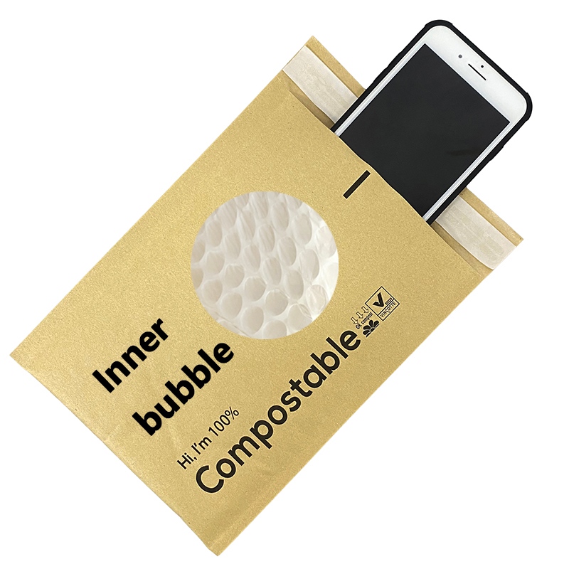 క్రాఫ్ట్ ఎన్వలప్ బబుల్ మెయిలింగ్ బ్యాగ్‌లు